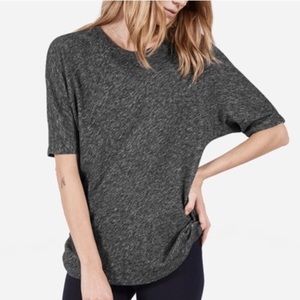 Everlane Grey Heathers Dolman Sleeve Top Sz L